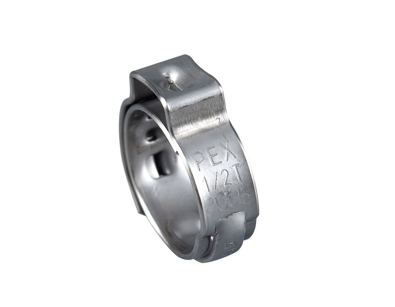 EFIELD 100 PCS 1/2″ Stainless Steel PEX Clamps Cinch Rings For Pex Pipe
