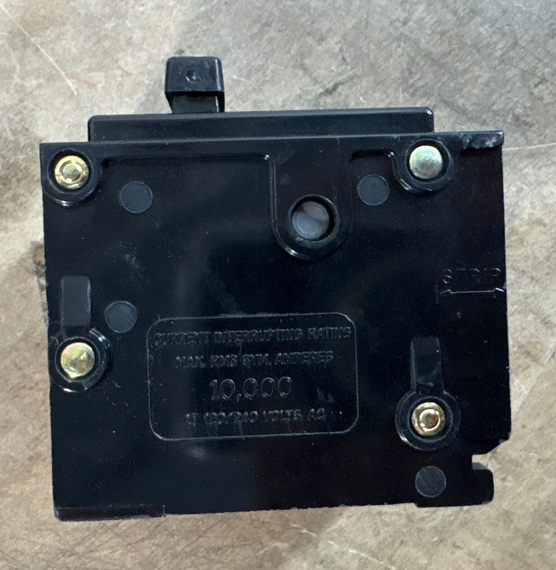 Eaton BR250 BR Thermal Magnetic Circuit Breaker - 50 A, 2 Poles, 120/240V gallery