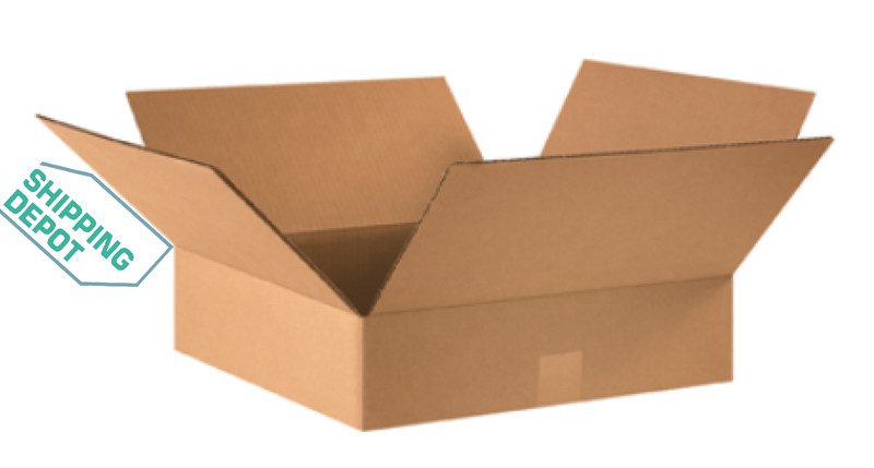 25 ~ 16x16x4″ Corrugated Kraft Cardboard Cartons Shipping Packing Box Boxes