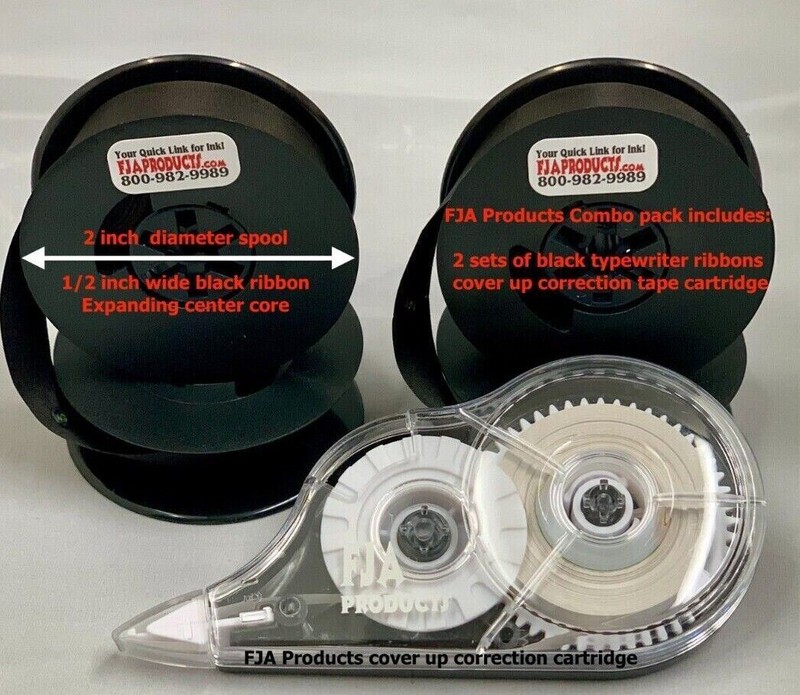 Hermes 3000 Manual Typewriter Ribbon with over 35 custom color options