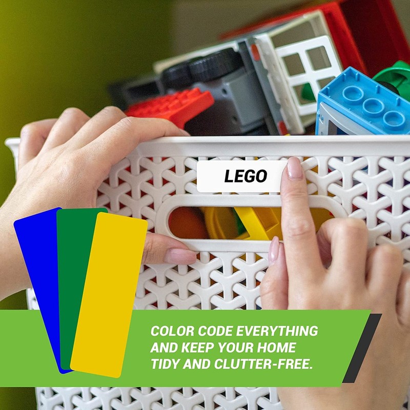Rectangle Colored Coding Stickers 1 x 3 Inch Writable Labels In 15 Colors gallery