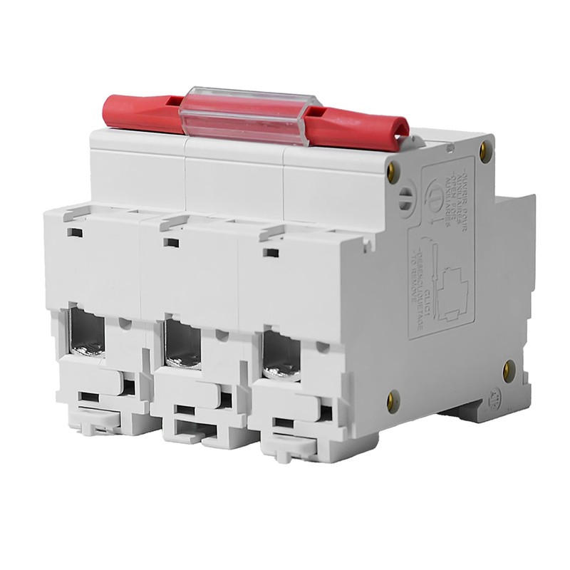 Type-C Mini Circuit Breaker AC MCB GYM8 3Pole 6kA 6AMP Din Rail 250V/480V