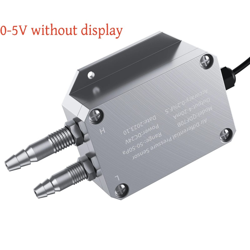 4-20mA 0-10V 50pa 10kpa 1Kpa DifferentialPressure Sensor Transmitter 100pa RS485
