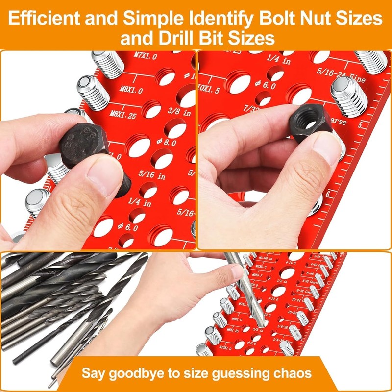 55 Nut and Bolt Thread Checker Thread Checker Standard and Metric gallery