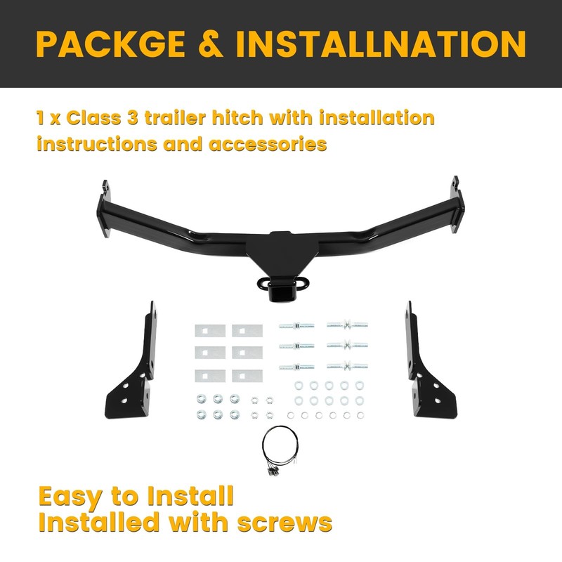 Class 3 Trailer Hitch 2-Inch Receiver 2007-2014 Ford Edge 2007-2015 Lincoln MKX gallery
