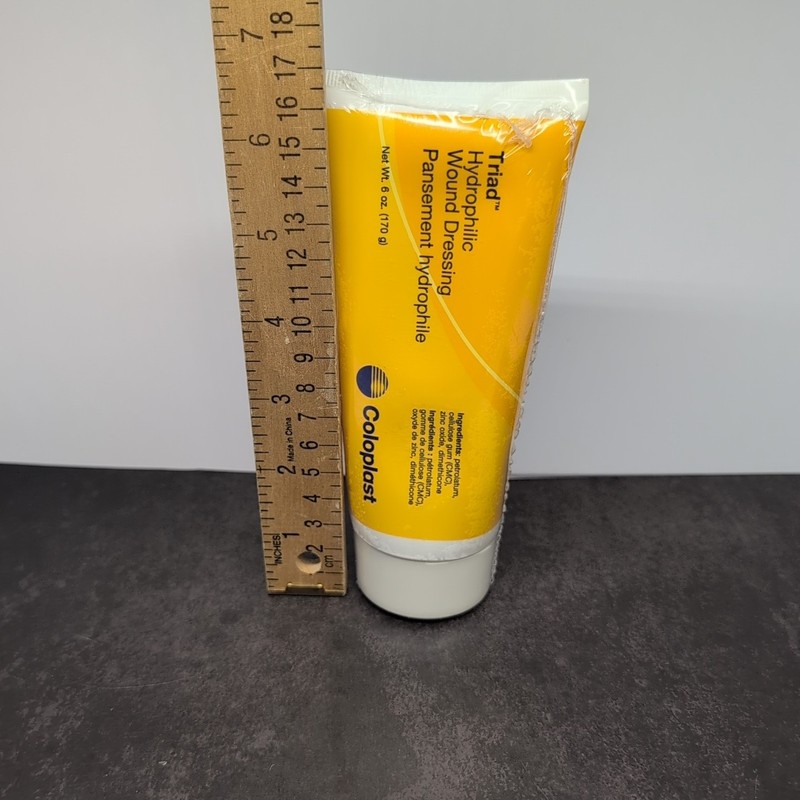 Coloplast Triad Hydrophilic Wound Dressing Paste #1967 6 oz SEALED gallery
