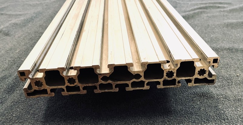 45 x 270 mm Bosch-RexRoth Aluminum Extrusion 42" Lengths Profile 3842 992 927 gallery