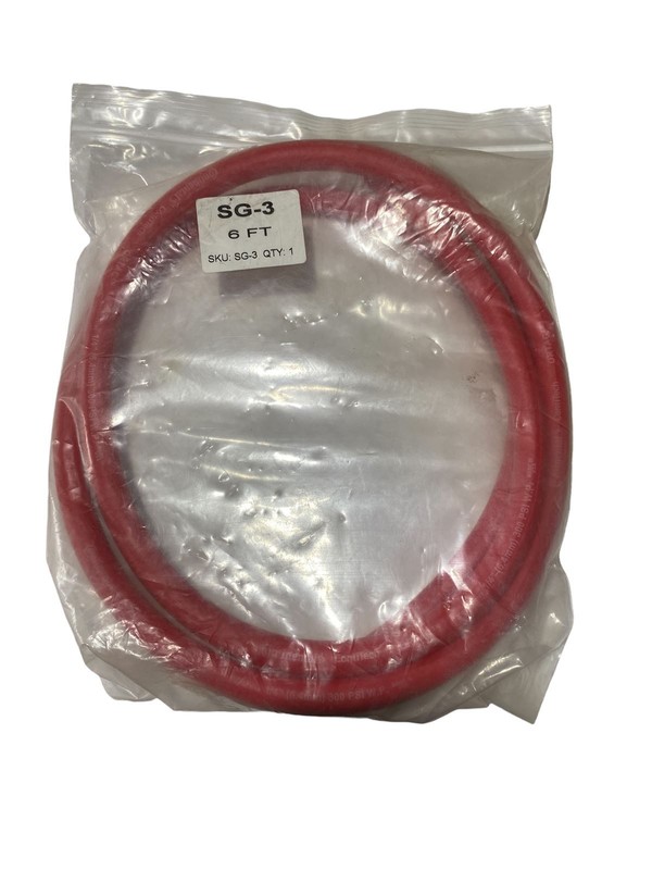 Continental Contitech Rubber 1/4″ (6. 4mm) Hose – 300PSI W.P – Made in USA
