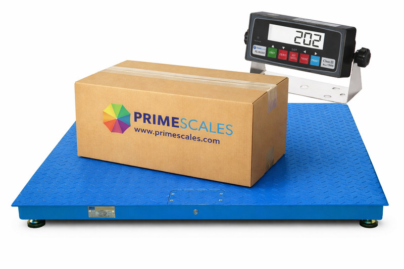 Industrial Digital Floor Scale 24"x24" Warehouse Pallet Shipping Scale 10000 lbs gallery