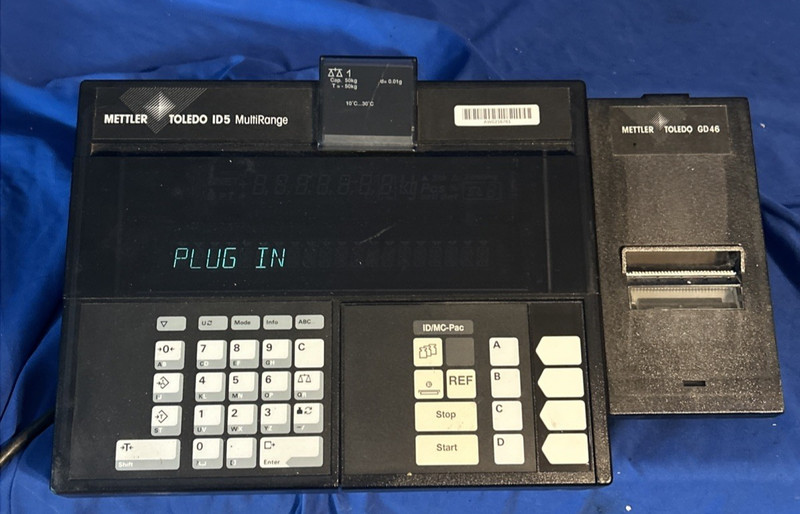 Mettler Toledo ID5 MultiRange Checkweiger With Mettler GD46 Printer READ