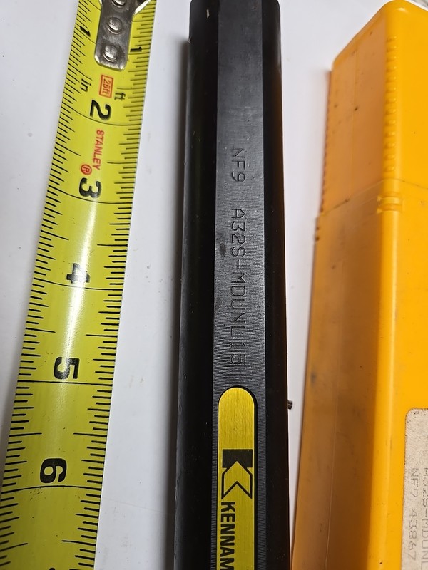 New Kennametal A32S-MDUNL15 Through Coolant Indexable Carbide Boring Bar 32mm gallery