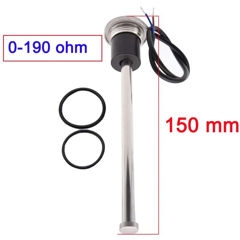 0~190 Ohm 240~33ohm Water Level Gauge Sensor Boat Car Fuel Level Sensor Custom