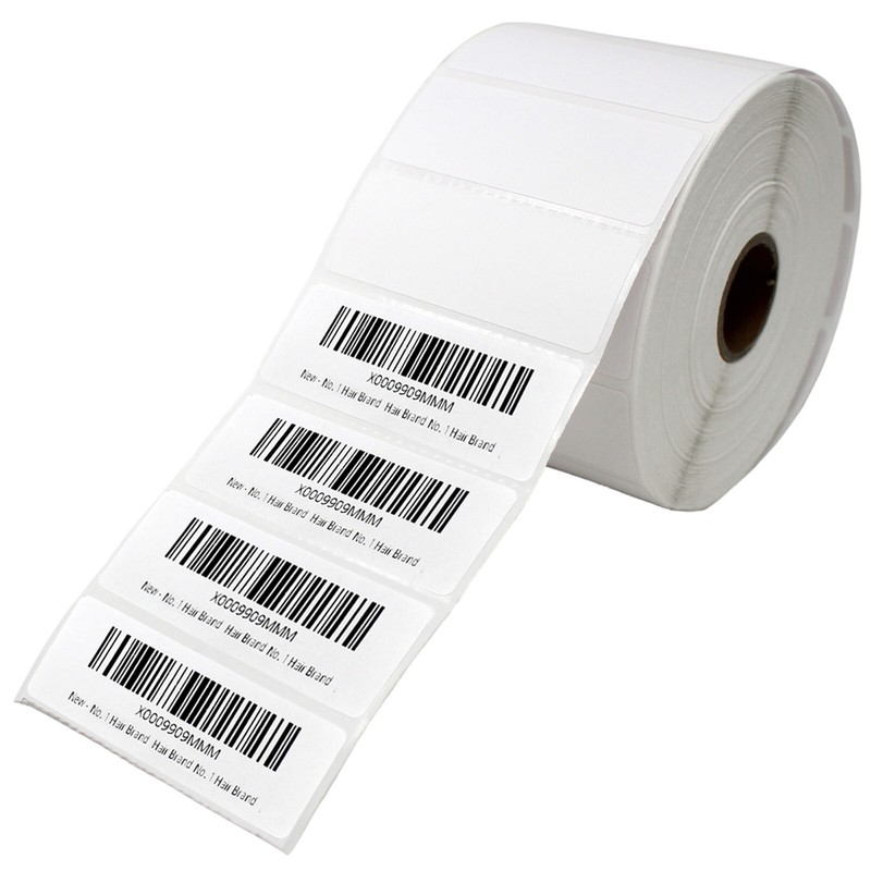 Perforated 1″ x 2.625″ Direct Thermal Printer Amazon FBA Labels 2000/Per Roll