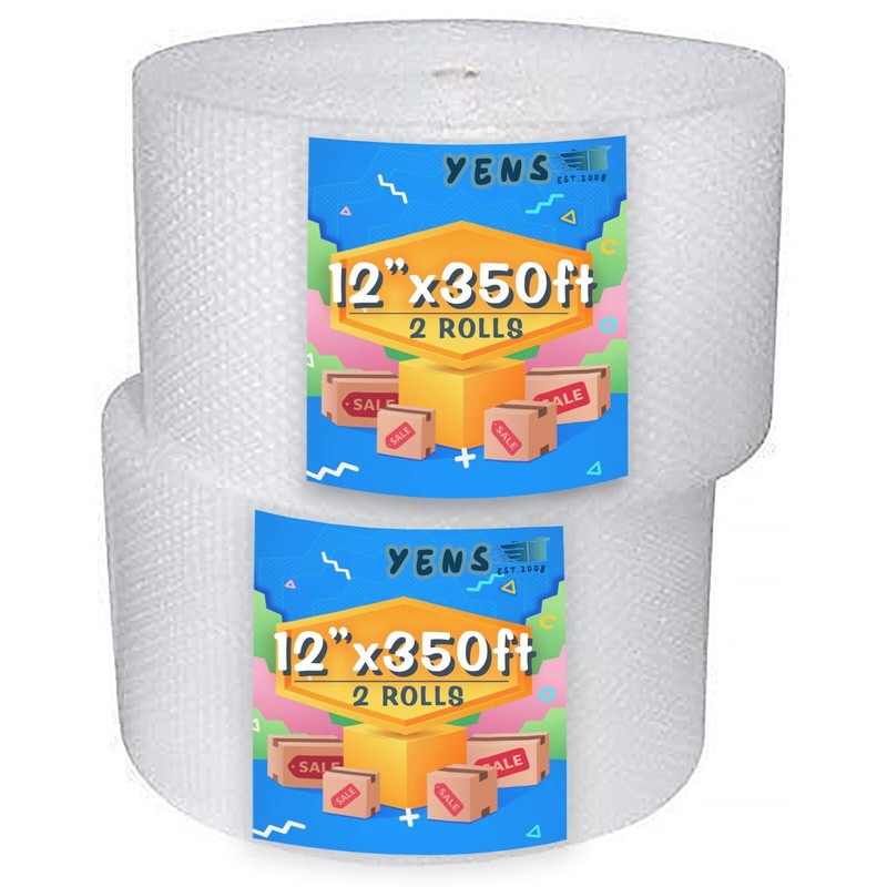 3/16″ Small Bubble Cushioning Roll Padding Roll 700’x 12″ Wide Perf 12″ 700FT