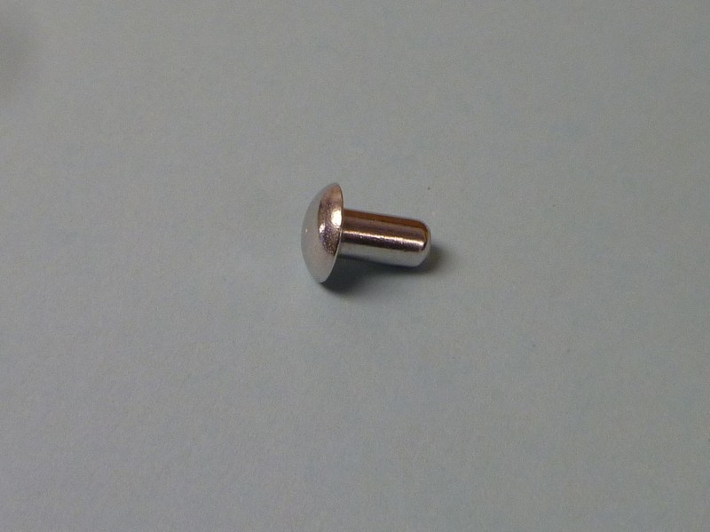 SOLID Aluminum Rivets 3/16″ x 7/16″ length UNIVERSAL Head 75 pc **MADE IN USA**
