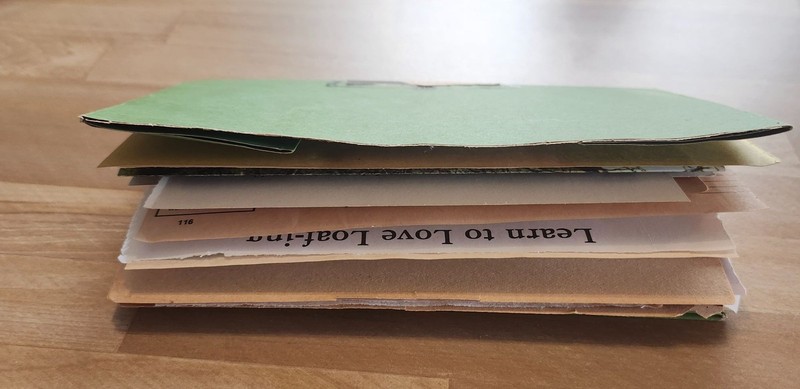 Junk Journal Made With All Vintage Paper- Handmade 88 pages gallery