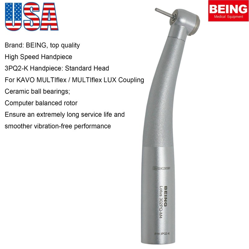 5Pcs BEING Dental High Speed Handpiece fits KAVO Coupler MULTIflex Standard Head gallery