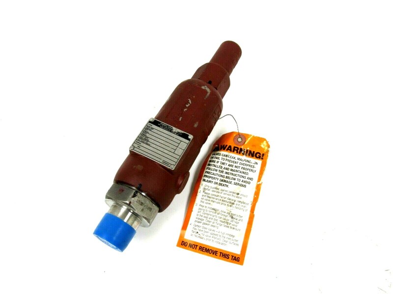 NEW FARRIS CURTISS WRIGHT 27DA33-M20 RELIEF VALVE 15PSI 1 x 1-D 27DA33M20