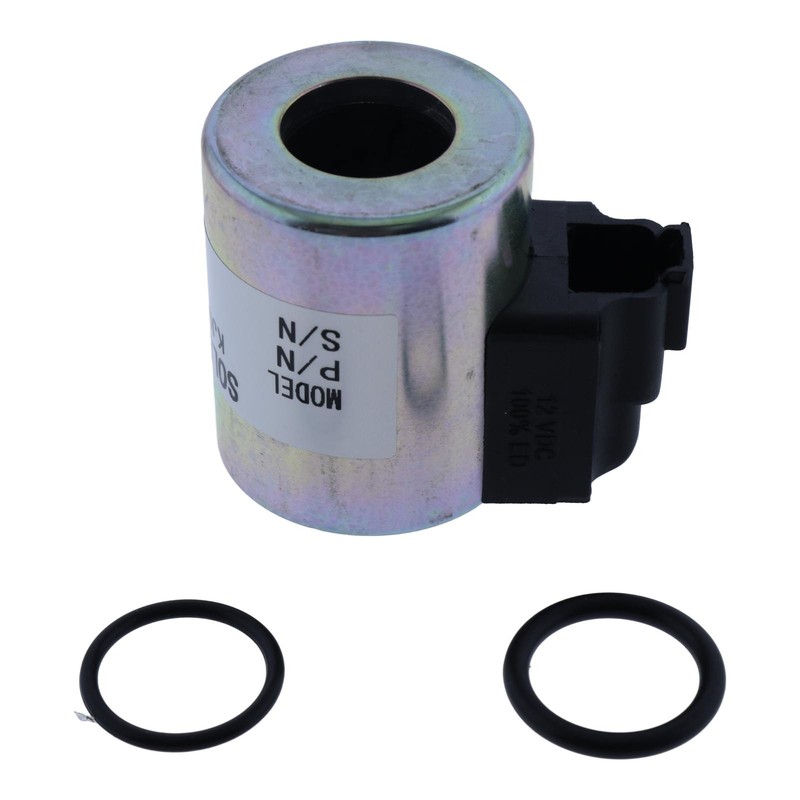 12V Solenoid Valve Coil 85827798 for New Holland B110 B90B B95 LB75 555E 675E