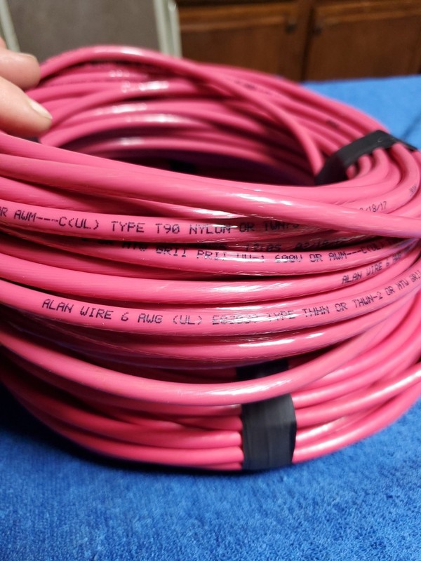 6 AWG THWN-2 Wire 70' Red Stranded Insulated Copper #6 70ft 600V THHN gallery
