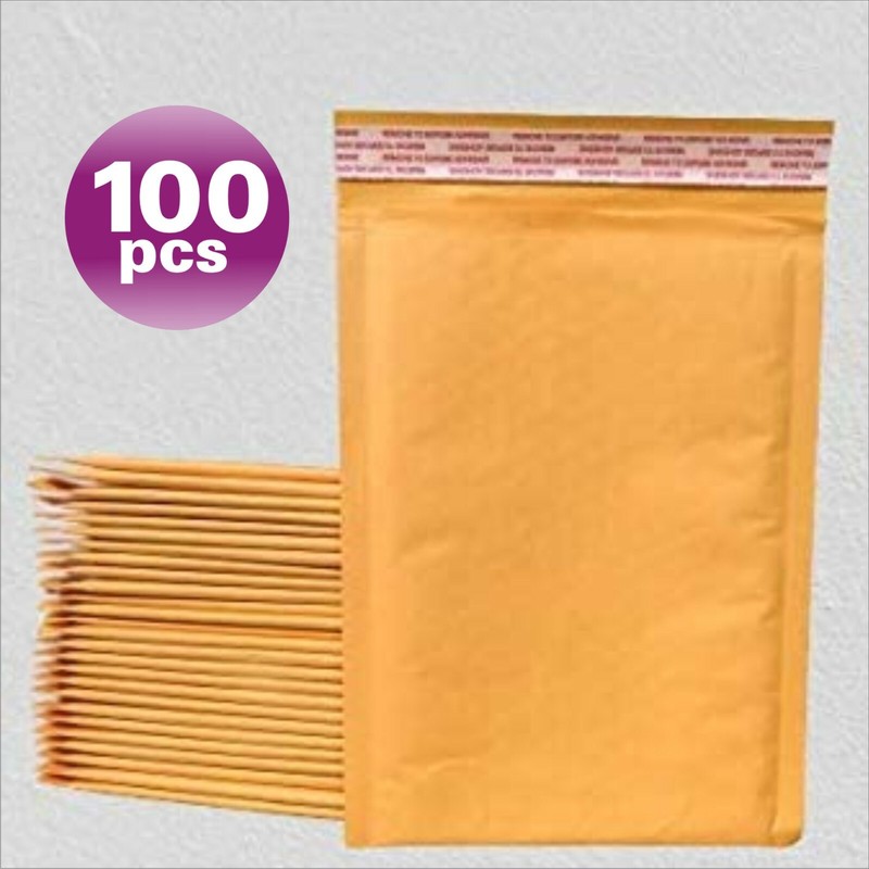 Yens® 100 #3 8.5×14.5 Kraft Bubble Padded Envelopes Mailers Inner 8.5 X 13.5