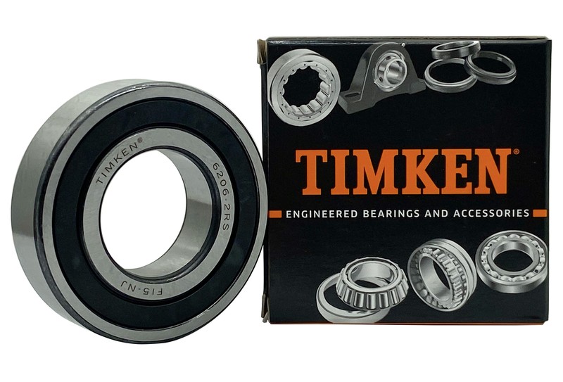 (2PACK) TIMKEN 6206-2RS 30X62X16MM Double Rubber Seal Bearings USA Brand gallery