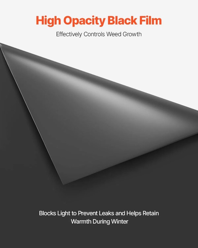 3FT x 50FT Plastic Sheeting Heavy Duty, 4 Mil Thick Plastic Sheeting Roll, Plast gallery