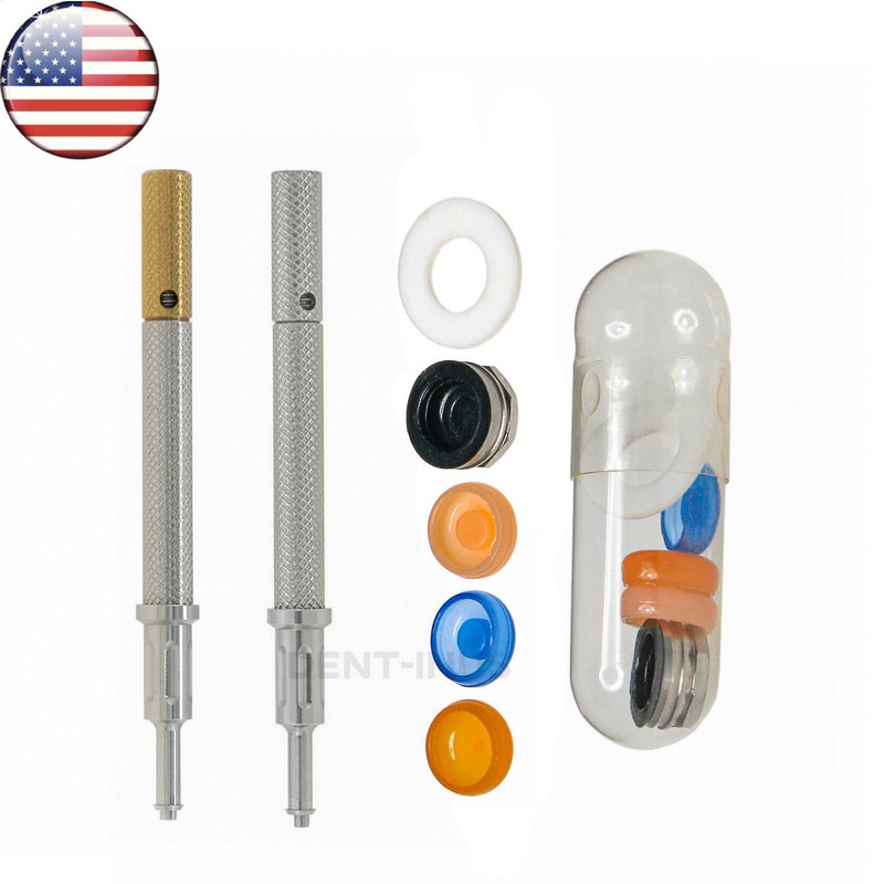 US Dental Hiossen Regular 3-5mm Attachment Abutment & Overdenture Male Caps Kits gallery