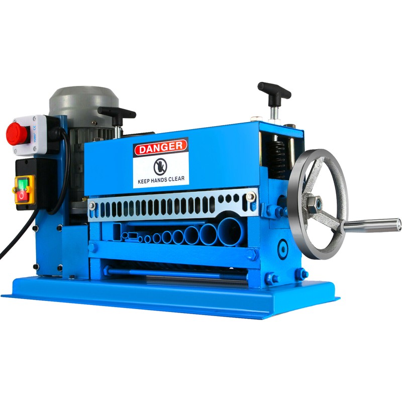 Electric Wire Stripping Machine 1.5-38mm Cable Stripper 0.06″-1.5″ 1/2HP