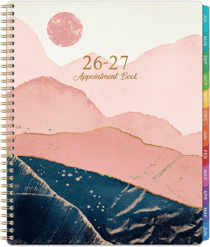 Time Management Made Easy: 2026-2027 30-Minute Appointment Planner, 9x11 gallery