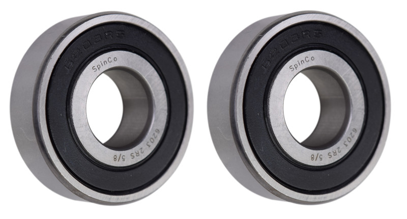 (2 Each) 6203-2RS-5/8 6203LLU10 203PP10 Sealed Radial Ball Bearing 0.625″X40X12