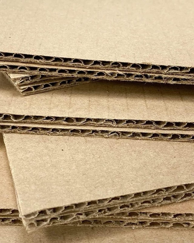 50 12.25x12.25 Cardboard Corrugated Pads Inserts Filler Sheet 12.25 x 12.25 gallery