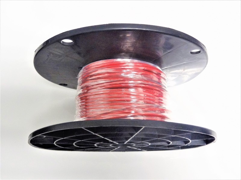 16 GAUGE TFFN TEWN WIRE RED 1000′ FEET 600V COPPER STRANDED GROUND WIRE