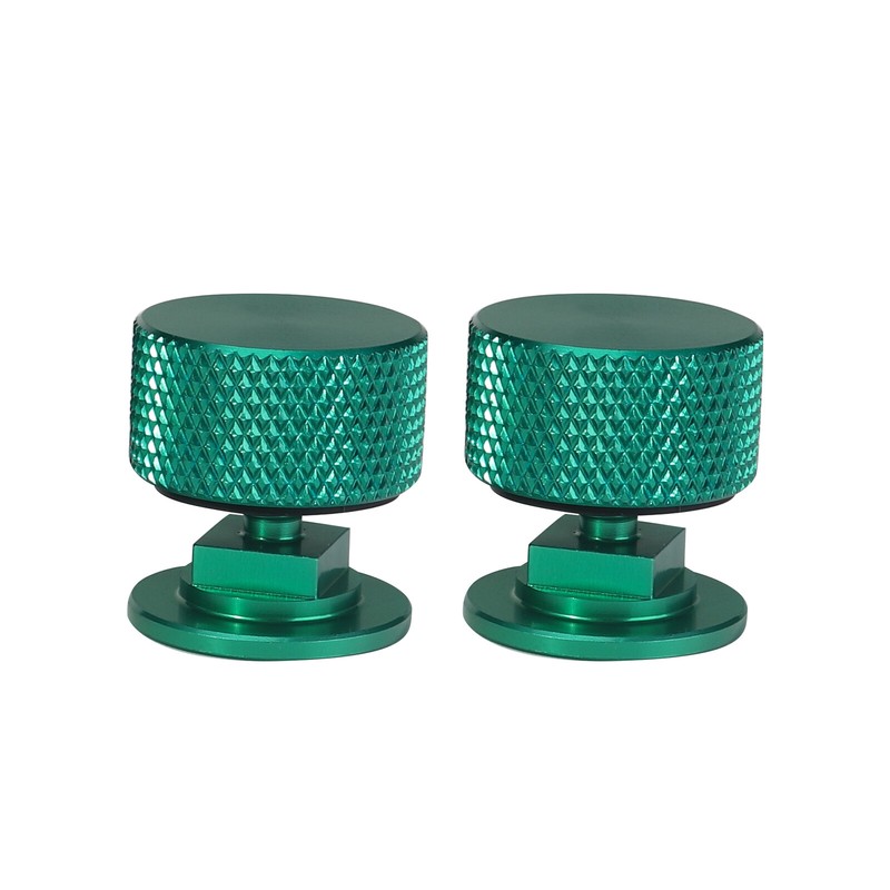 1 Pair Welding Hood (Pipeliner) Fasteners Aluminum (Green Textured Surface) gallery