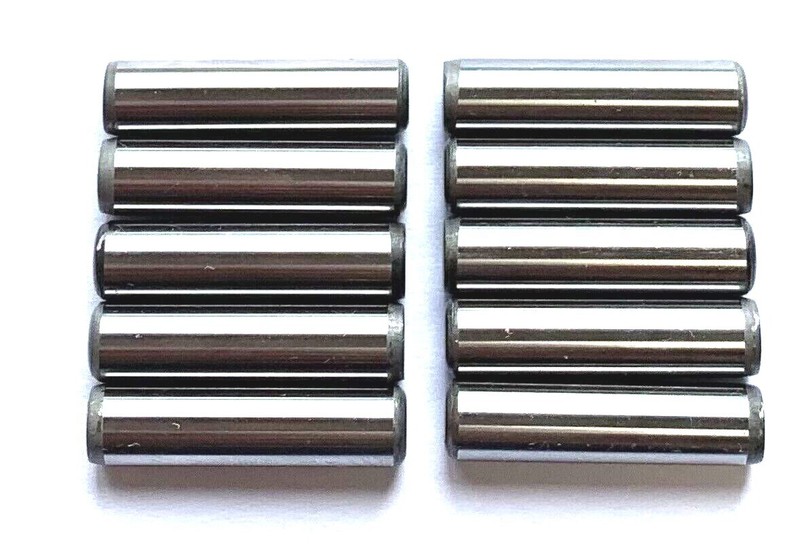 1/4 X 1 DOWEL PINS HEAT TREATED ALLOY STEEL - BRIGHT FINISH - 10 PIECES gallery