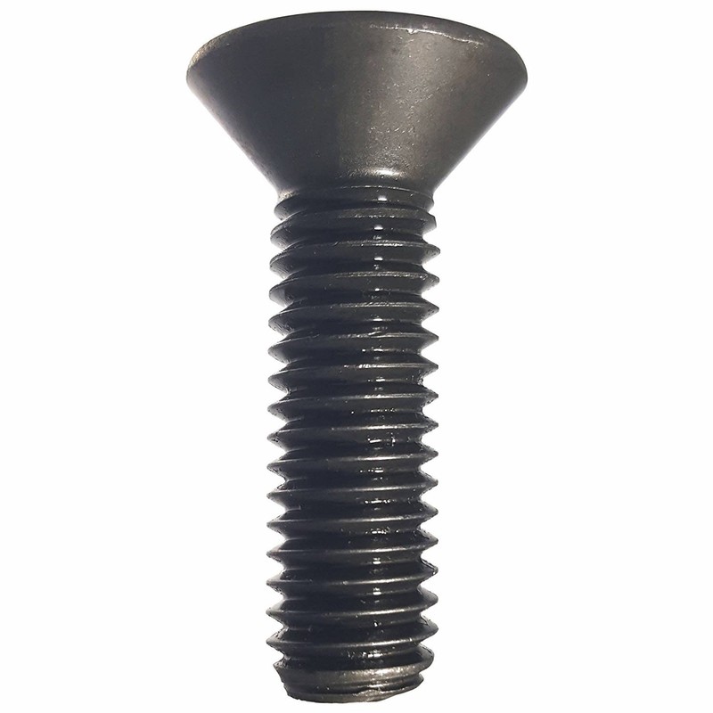 1/4-20 x 3/4" Flat Head Socket Cap Screws Grade 8 Steel Black Oxide Qty 100 gallery