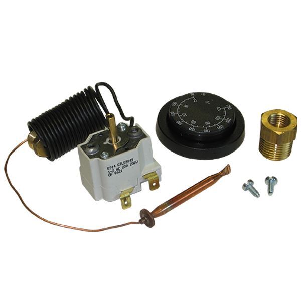 GP 100995 Panel Mount Probe Style Thermostat 70º – 250º 25 AMP 6,000 PSI