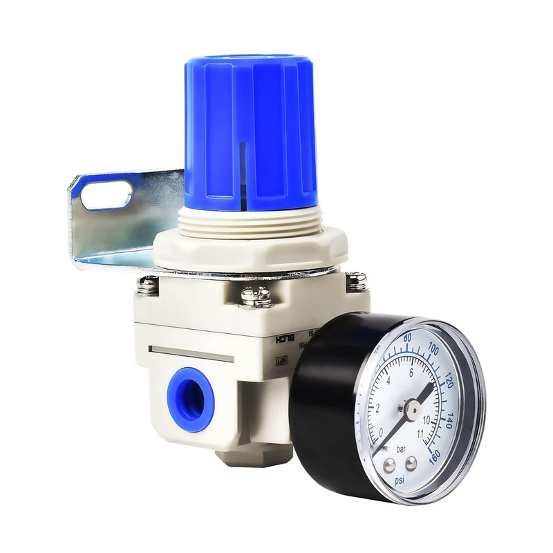 1/4″ NPT Air Pressure Regulator – Air Regulator for Compressor,Air Compressor Re