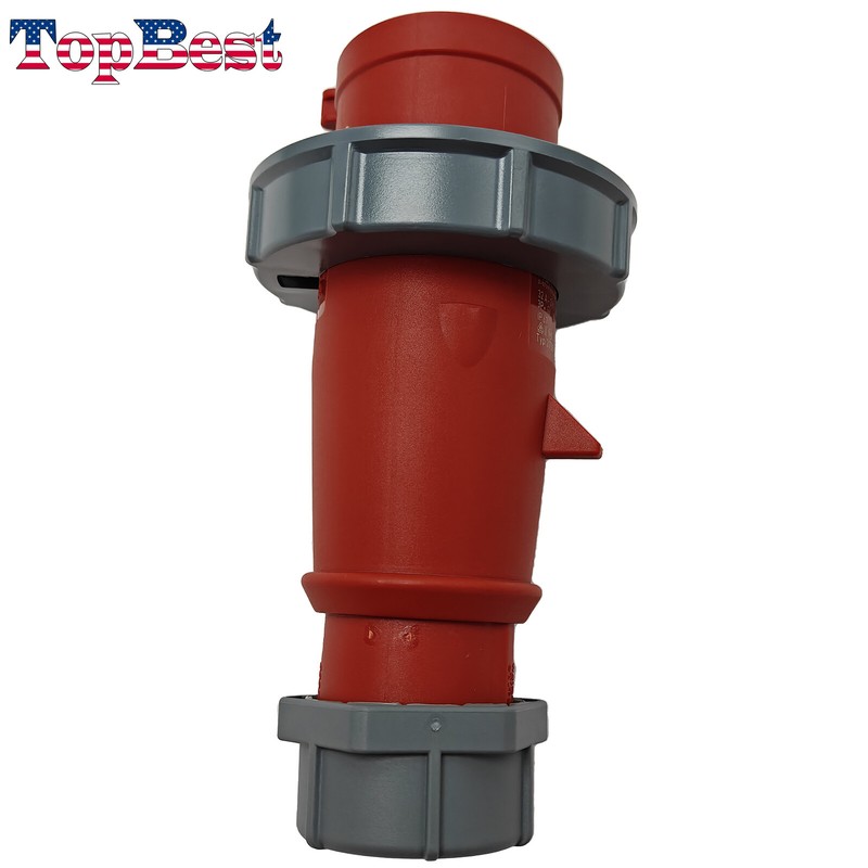 New Plug for MENNEKES TYP:2175B TYP2175B 32A 4P IP67 INDUSTRIAL PLUG 32A 4P 440V gallery