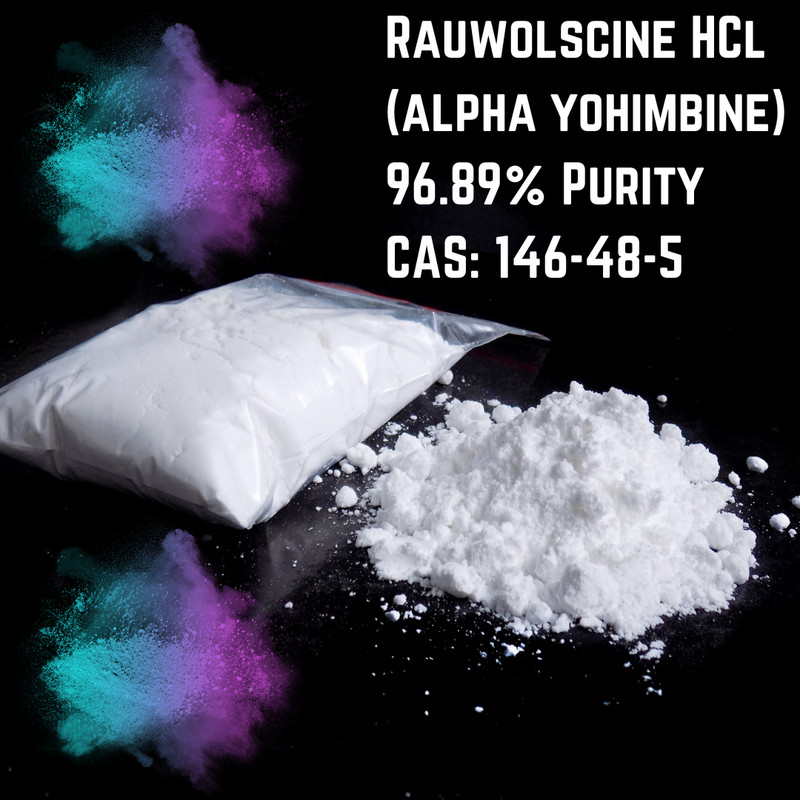 Rauwolscine (Alpha Yohimbine) HCl Powder – 1 Gram – 96.89%