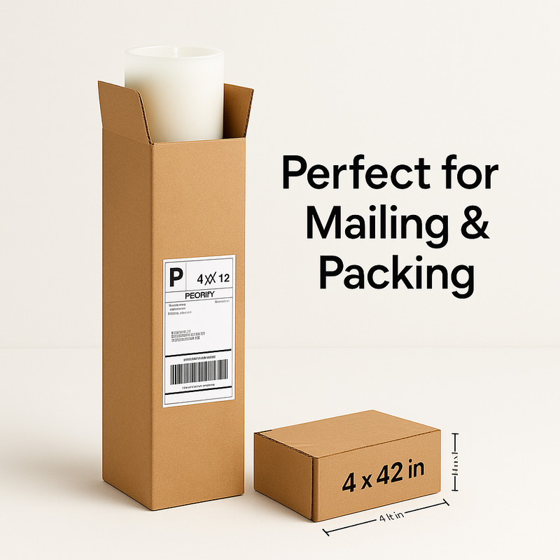 50 4x4x12 Cardboard Paper Boxes Mailing Packing Shipping Box Corrugated Carton gallery
