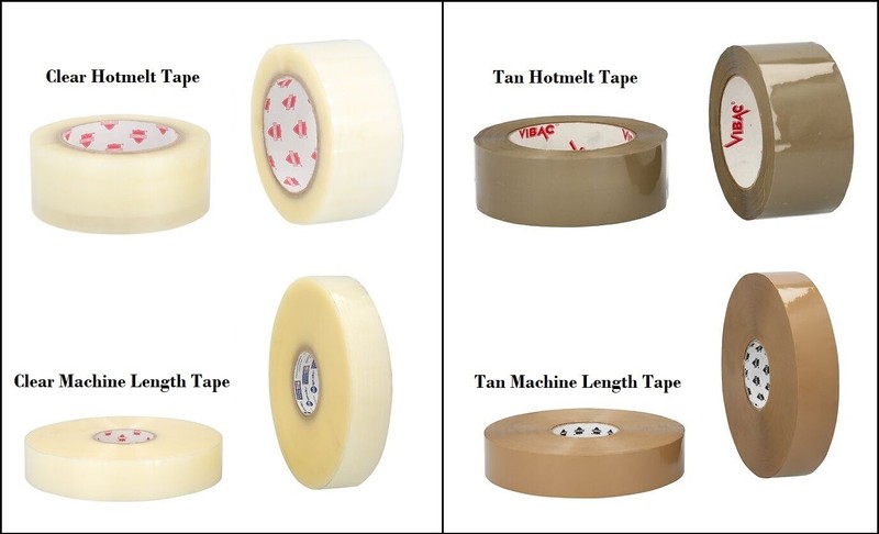 Hotmelt Packing Tape Shipping Packaging Tapes Select Your Mil, Size, Color & Qty