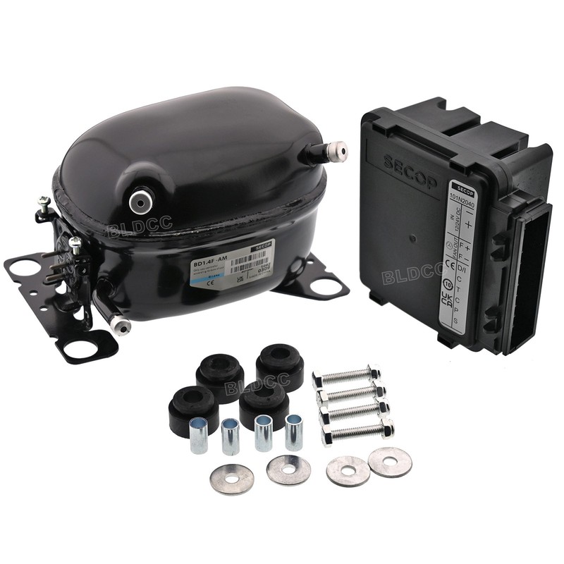 BD1.4F Micro Compressor SECOP + 12V/24V Electronic 101N2040 Controller Drive Kit gallery