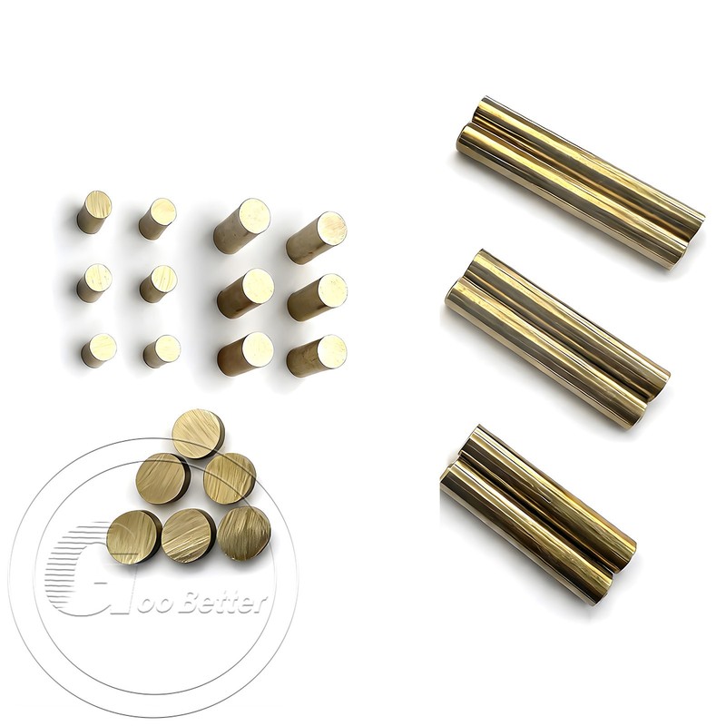 Ø 1mm 1.5mm 2mm 2.5mm 3mm - 6mm Metric Solid Brass Dowel Pins 2mm-15mm Length gallery