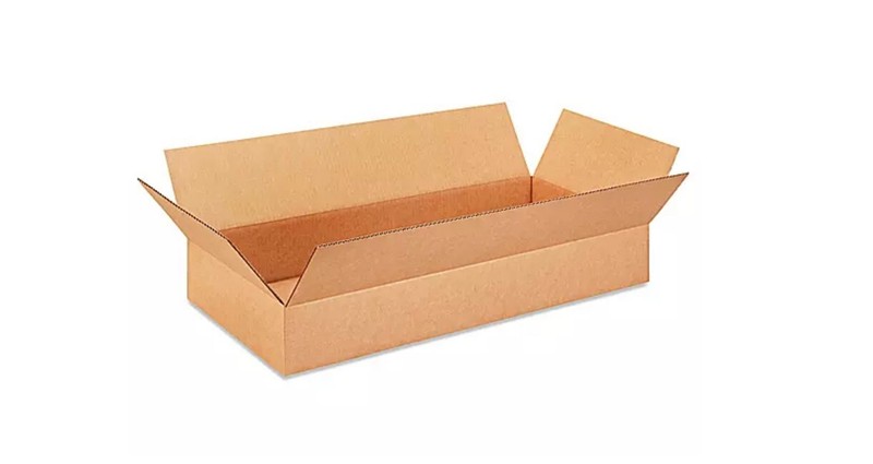 30″ x 12″ x 4″ Cardboard Corrugated Box – SINGLE