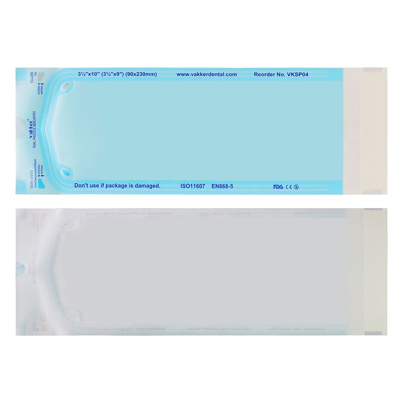 200pcs 3.5" x 10" Self Sealing Sterilization Pouches Autoclave, Sterilizer Bag gallery