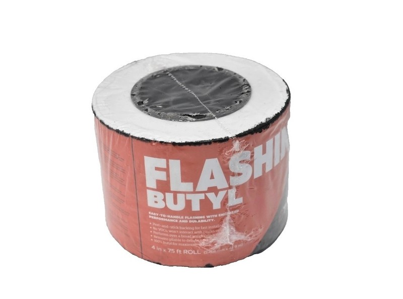 Typar Flashing Butyl 4″ x 75′ Peel & Stick Single Roll