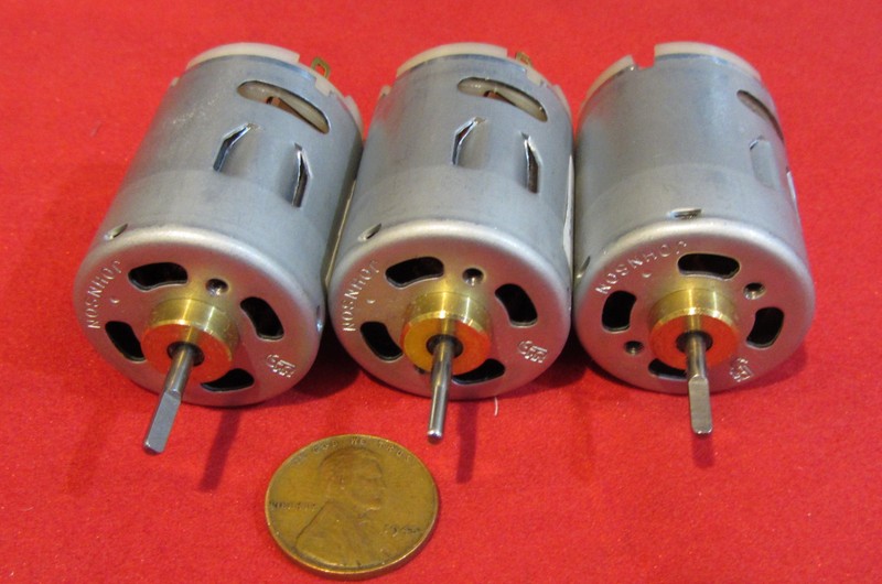 3 pack – Johnson Electric HC315MG 12v – 24v DC Motor 9,000 – 18,000 RPM Hobby