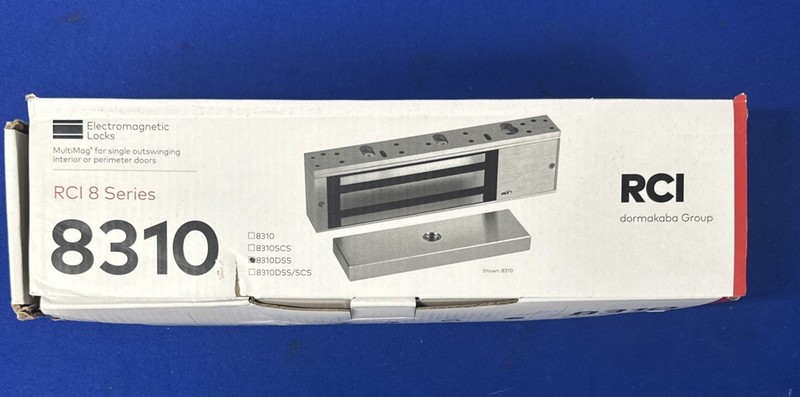 RCI 8310 MultiMag Electromagnetic Lock with Door Status Sensor