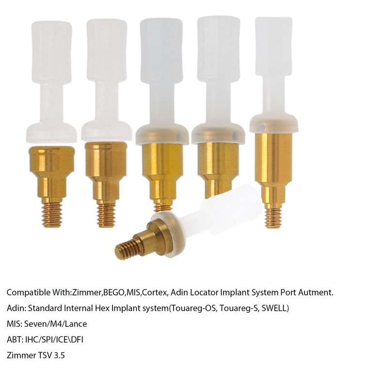 Zimmer TSV 3.5/4.5mm Mis Adin Locator Abutment Male Cap Inserts Tool For 1-5.0mm gallery